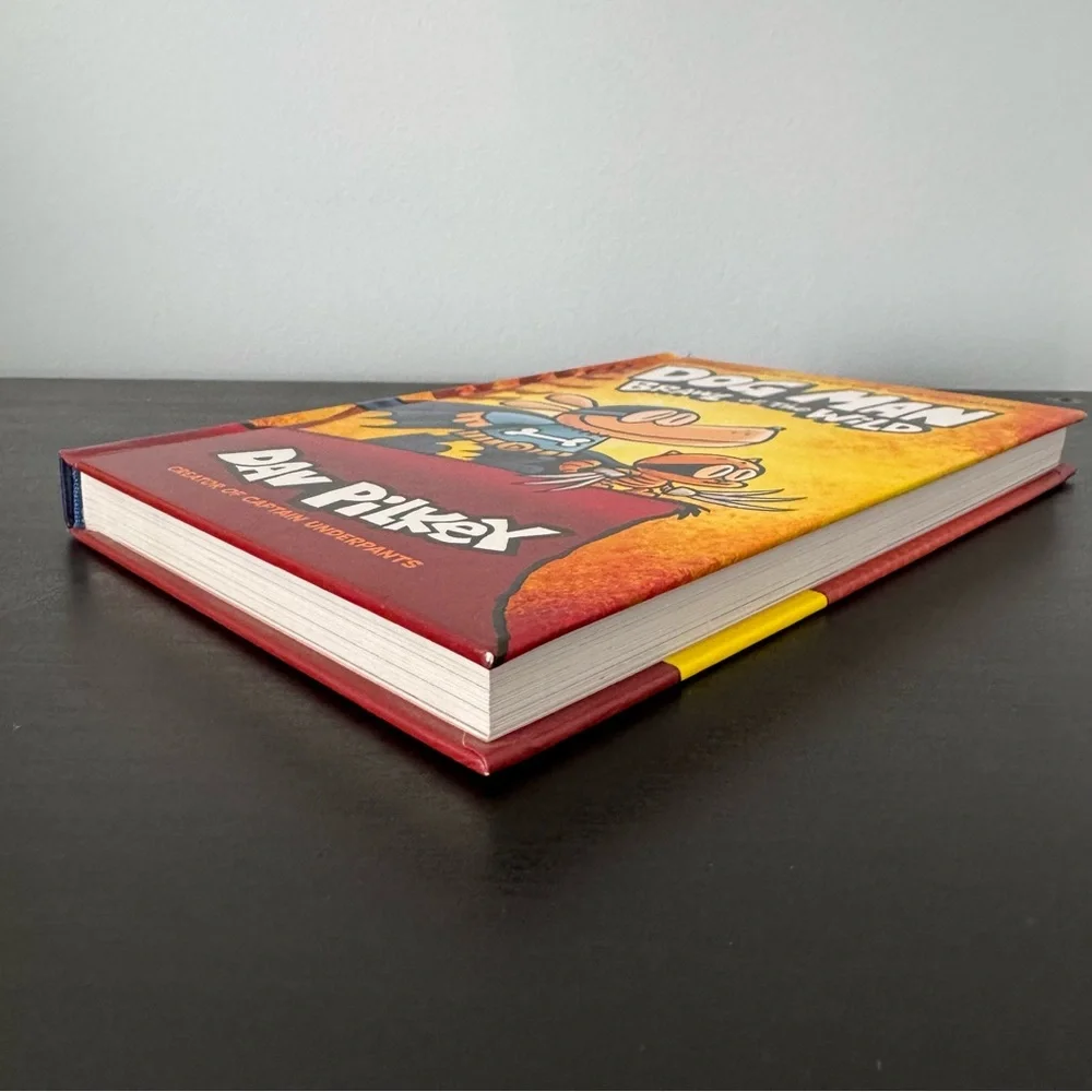 Dog Man Brawl of the Wild graphic novel comic book Dav Pilkey hardcover